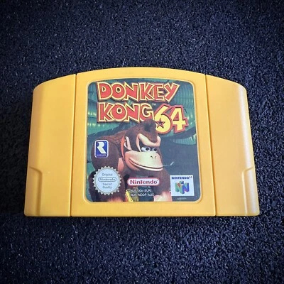$69.99 • Buy Donkey Kong For Nintendo 64 PAL Tested & Working