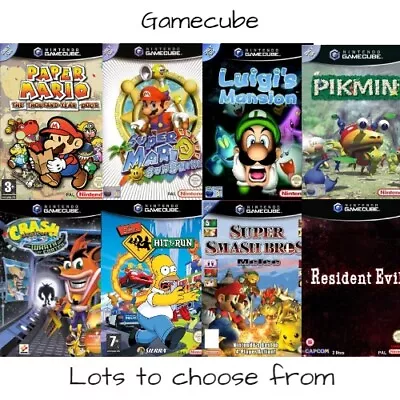 Nintendo Gamecube Games - Same Day Dispatched - Buy 1 Or Build Up • £26.97