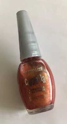 Maybelline Colorama Irresistible Nail Colour Polish 59 Crazy Coral Sunglow 7.5ml • £1.99