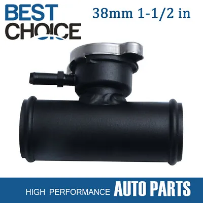 38mm 1-1/2  Aluminum In Line Coolant Radiator Hose Filler Neck With Cap • $17.50