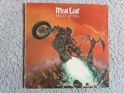 Vinyl 12  LP - Meatloaf - Bat Out Of Hell - First Press - Mint Condition • £0.99