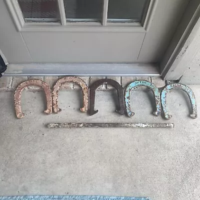 Vintage St Pierre Sports Royal Official NHPA Horseshoes Set Backyard • $45