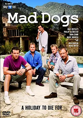 Mad Dogs Series 1 DVD Season One Complete (Region 2 4) DVD & Cover • £1.90