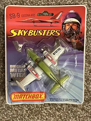 Matchbox Skybusters SB-9 Cessna 402 RARE VHTF • $18.50