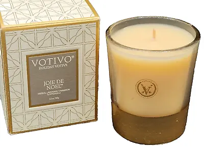 Votivo Holiday Votive Aromatic Candle  Joie De Noel - Mini Size 2.1 Oz NEW • $20