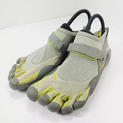 Vibram Fivefinger Womens W343 Yellow Grey Size 39 US Size 8-8.5 • $24.99