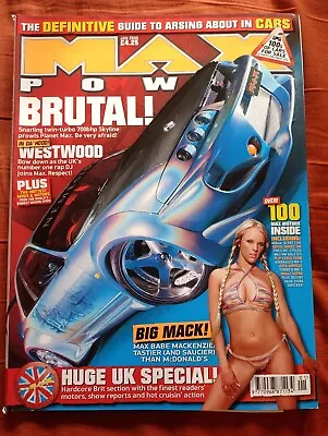 Max Power Magazine - January 2005 - Mackenzie - Nissan Skyline R33 - Mazda RX-7 • £10