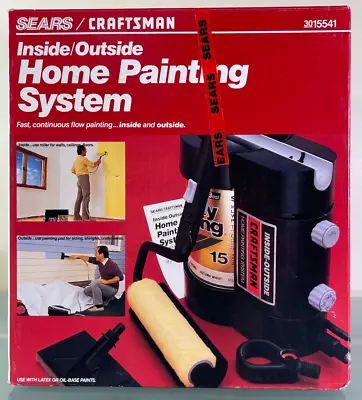 Vintage SEARS CRAFTSMAN Indoor/Outdoor Home Painting System MADE IN USA - NEW • £18.99