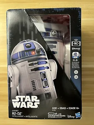 R2-D2 Star Wars SMART INTELLIGENT Interactive RC Bluetooth App By Hasbro 2016 • $112.21
