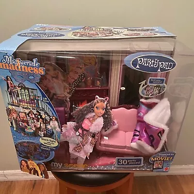 2004 My Scene Barbie Masquerade Madness Party Pad NIB! • $300