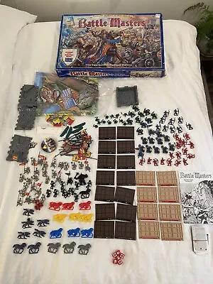 Battle Masters Fantasy Board Game Near Complete Milton & Bradley 1992 Vintage • $150