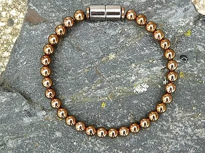 Men's Women's 100% Copper Magnetic Therapy Hematite NECKLACE BRACELET ANKLET • $35.99