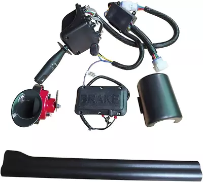 Golf Cart Turn Signal Kit With Horn Brake Light Switch 9-Pin Plug Upgrade Wiring • $100.99