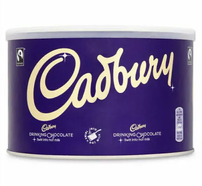 Cadbury Hot Chocolate Large Tub Of Drinking Chocolate- New 1KG - Free & Fast P&P • £10.49