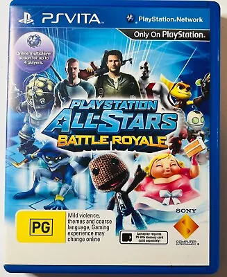 PlayStation All-Stars Battle Royale. PSVita. Like New. • $30