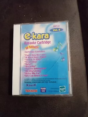 E-Kara Karaoke Cartridge   Rare Beetles Songs Version  • $12.50