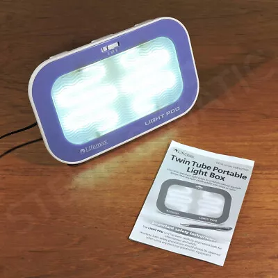 Lifemax Light Pod Light Therapy Lamp / Seasonal Affective Disorder (SAD) Lamp • £9.99