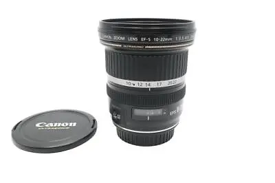 Canon 10-22mm Wide-Angle Lens F/3.5-4.5 USM Ultra Sonic Motor Exc. REFURBISHED • £179