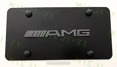 Mercedes Benz AMG Front Auto Heavy Duty Vanity Stainless License Plate Frame • $23.99