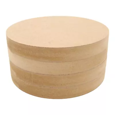 MDF Circle 6mm 12mm 18mm Thick 100mm To 300mm Diameter Square Edge • £2.95