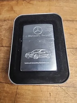 Zippo Mercedes Benz Trademark Licensed By Daimler Chrysler AG 2002 Unused • $125