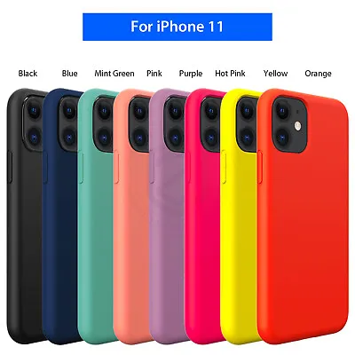 $8.95 • Buy For IPhone 12 11 Pro Max Mini X XS XR 8 7 6s Plus Case Silicone Shockproof Cover