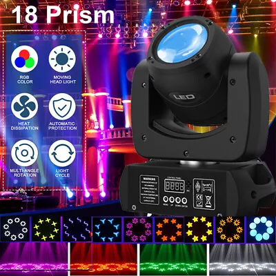 £102.99 • Buy 120W LED Moving Head Light RGBW Gobo Beam Stage Spot Lighting DJ Disco Show DMX