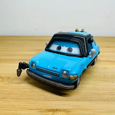 Disney Pixar Diecast Cars 2 - Petey Pacer With Blow Torch Blue Lemon Villain • $39.95