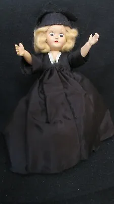 $12.99 • Buy Vint 7  Graduation Doll By Virga - Hard Plastic Sleep Eyes  ORIG Clothes 
