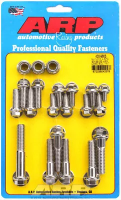 65-68 GM Muncie 4-Speed Manual Transmission Case Bolts 6-PT Stainless ARP • $94.35