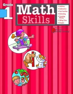 $4.12 • Buy Math Skills: Grade 1 [Flash Kids Harcourt Family Learning]  - Acceptable