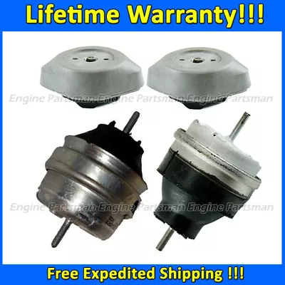 K2299 Motor&Trans Mount Set 4pcs For 98-05 Volkswagen Passat 1.8L W/AUTO • $50.97