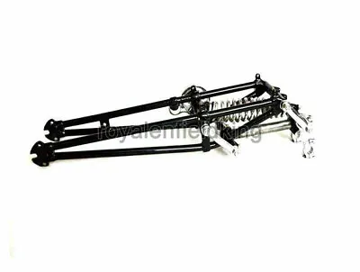 Triumph 3HW 3SW WWII 350cc Front End Girder Forks Springer Chrome & Black • $1053.33