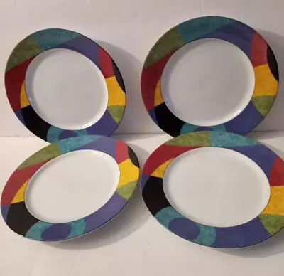 Mikasa California Currents Salad Plates 8 1/4  - Set Of 4 • $19.99