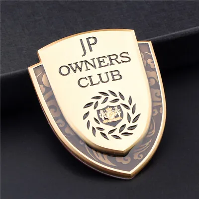 Metal Junction Produce JP Luxury VIP JDM Car Trunk Emblems Badge Decal Sticker • $9.90