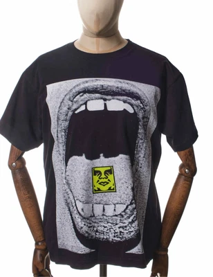 £41.50 • Buy Men's Obey Clothing Scream Tee - Off Black