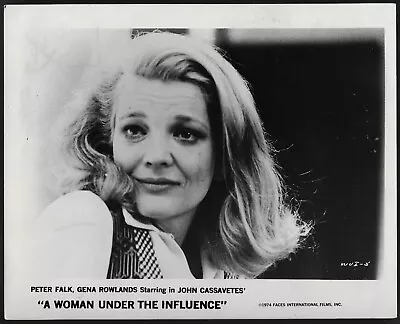 Gena Rowlands LOT 2 Original 1970s Promo Photos A Woman Under The Influence • $15.96