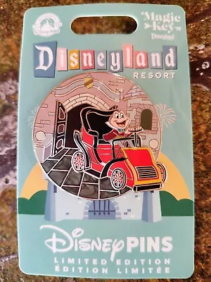 Disneyland Quarterly Magic Key Exclusive Mr. Toad Pin  • $27.99