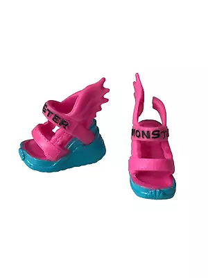New Monster High Lagoona Blue Doll 2022 G3 Reboot Pink Fish Sandals Shoes • $7.99