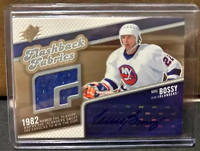 2005-06 SPx Flashback Fabrics Jersey 05/06 Auto #113 Mike Bossy • $55.25