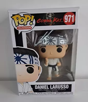 Funko Pop! DANIEL LARUSSO Karate Kid COBRA KAI #971 Figure NEW - BOX NOT MINT • £24.95