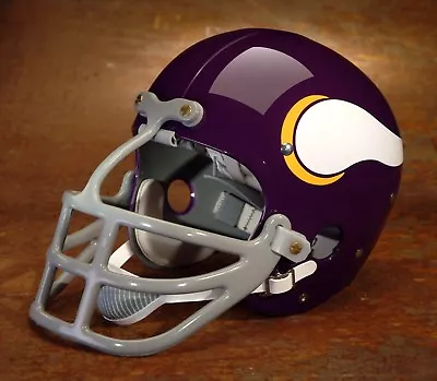 Minnesota Vikings Style NFL Vintage Football Helmet - ALAN PAGE 1967-1969 • $449.99