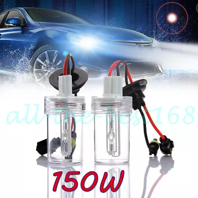 H7 H8 H11 H4 H1 H3 9005 9006 Xenon Headlight Bulbs Car Replace HID Lights 150W • $23.59