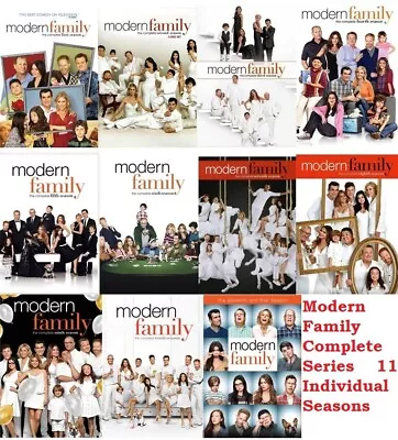 Modern Family Complete Series Seasons 1-11 (DVD 34-Disc 11 Individual Seasons) • $41.89