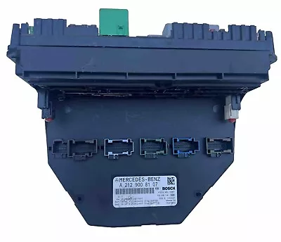 2008-2012 W204 C300 Mercedes Front Sam Fuse Box Control Module A212 900 8107 Oem • $274.99