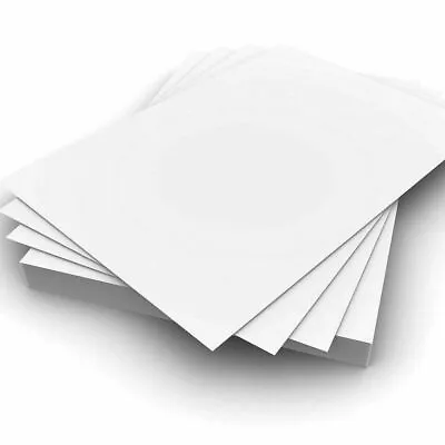🔥A4 White Card 200gsm Thick Paper Cardboard Sheet Art Craft Print Smooth Copier • £2.95