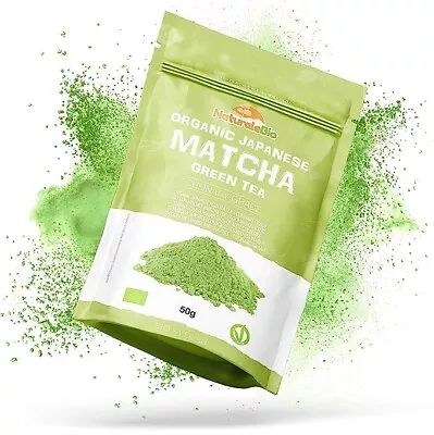 Matcha Tea Organic Ceremonial Matcha Tea Powder Vegan And Kosher Superfood • £8.90