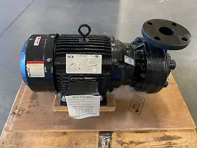Dayton 12A068 Cast Iron Centrifugal Pump 5HP  208/230/460v 6.3amp 2 1/2  IN • $2000