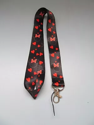 Disney Minnie Mouse  Lanyard (Black & Red) (NEW) • $6.99