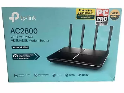 TP-Link Archer VR2800 Dual-Band VDSL/ADSL Modem Router -Black • £100